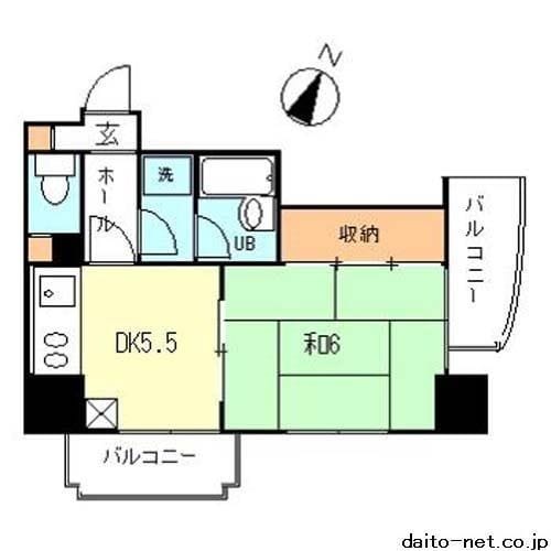 エクセル御代の台 703 間取り図