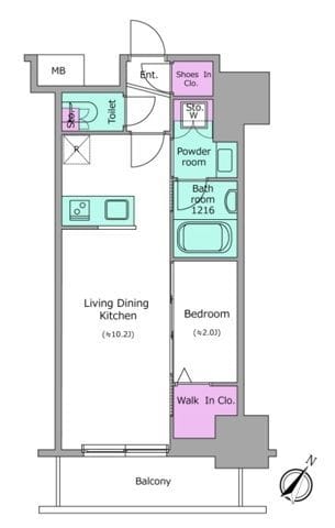 アーバネックス日本橋茅場町 1002