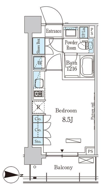 パークアクシス菊川 1006