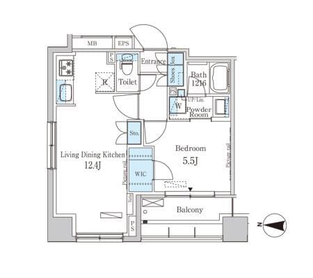 パークアクシス菊川 1008