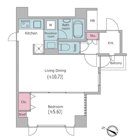レジディア文京千石 0402