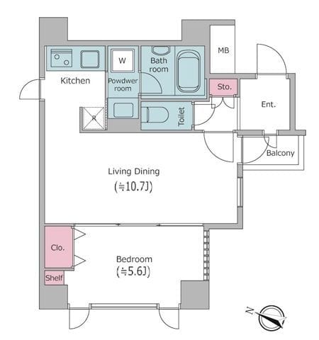 レジディア文京千石 0702