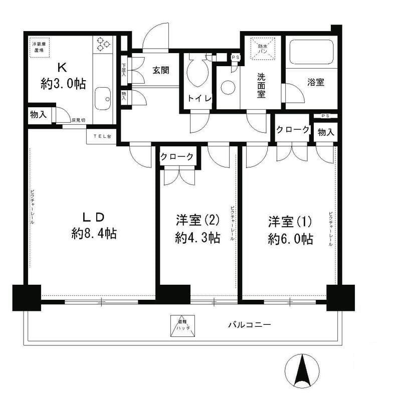 ラフィーネ阿佐谷 702