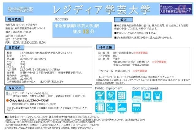 レジディア学芸大学 206