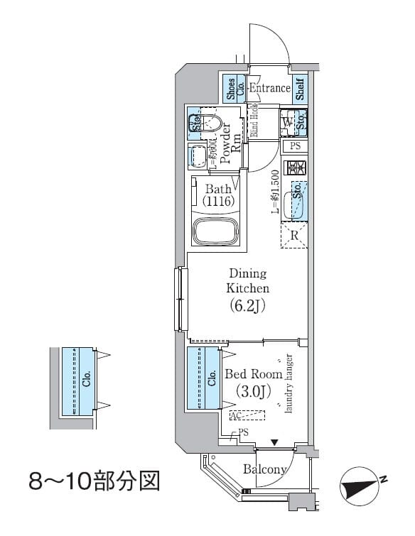 プライムブリス東中野駅前 1004