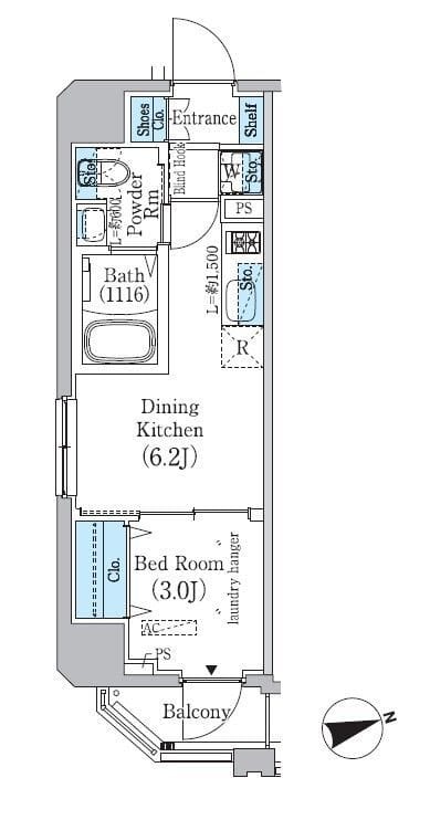 プライムブリス東中野駅前 704