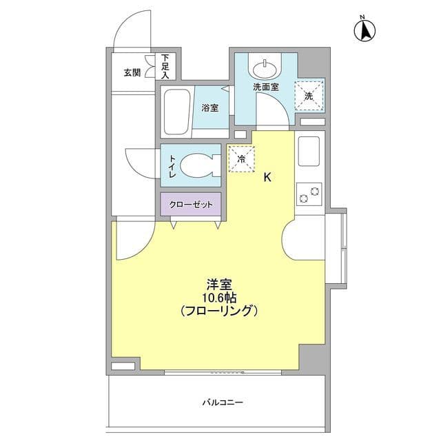 リバーレ秋葉原 0204 間取り図