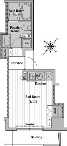 レジディア月島Ⅱ 0510