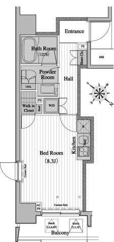 レジディア月島Ⅱ 0609