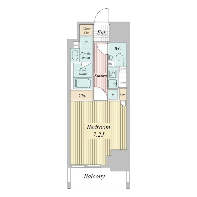 STANDZ大島 0702 間取り図