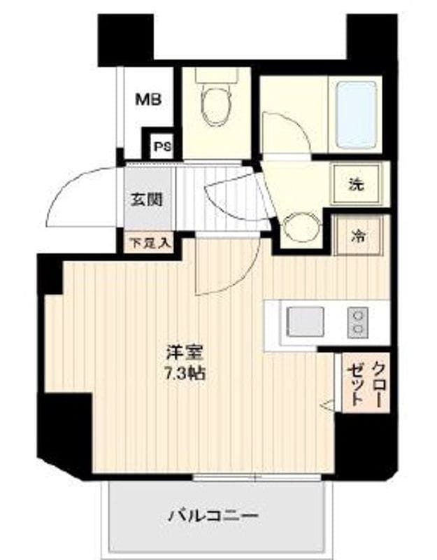 SYFORME TOGOSHI-KOEN 1001 間取り図