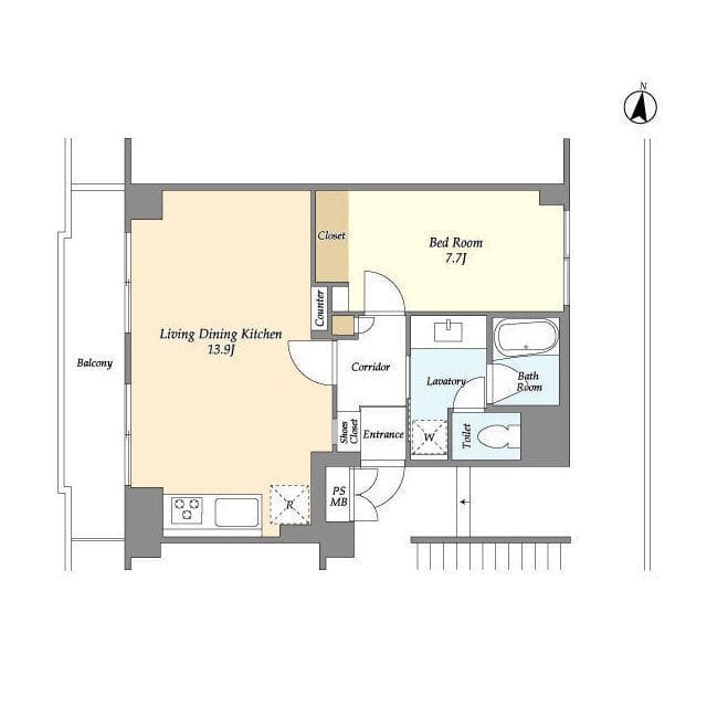 PATH池上 0304 間取り図