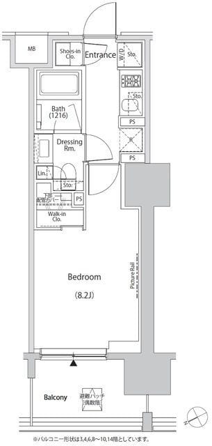 ザ・パークハビオ目白タワー 1403