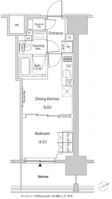 ザ・パークハビオ目白タワー 1407