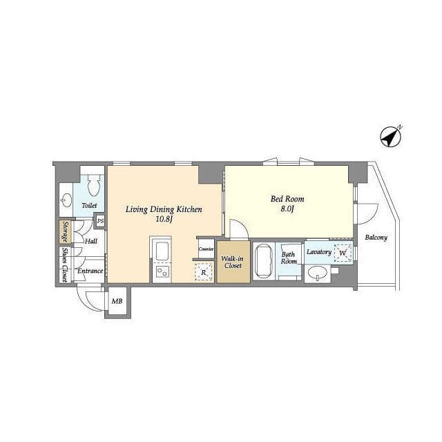 ウィルテラス滝野川 301