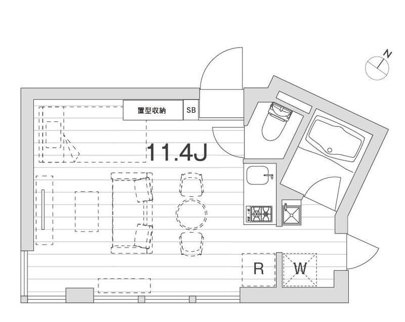 レクラン用賀 102