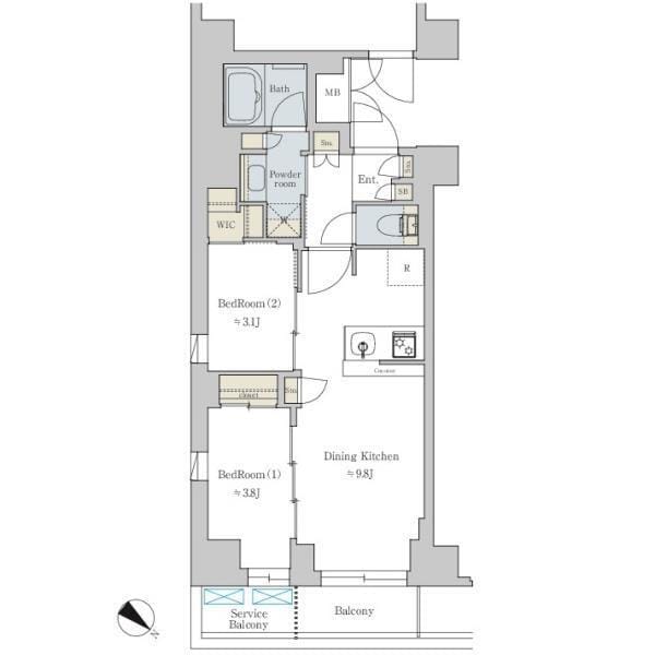 Brillia ist 文京六義園 403