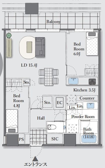 勝どき ザ・タワーの写真