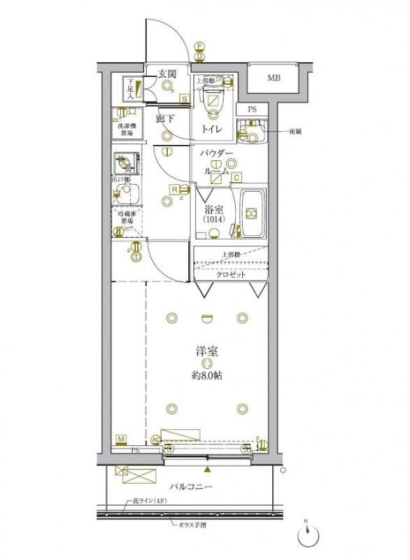 クレイシアIDZ新宿落合ディアコート 102