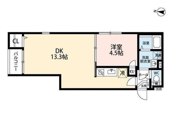 グランクオール京成立石 101 間取り図