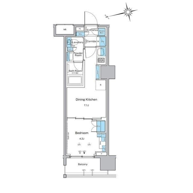 ルフォンプログレ品川戸越 0404