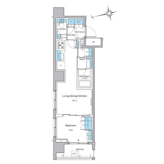 ルフォンプログレ品川戸越 1101