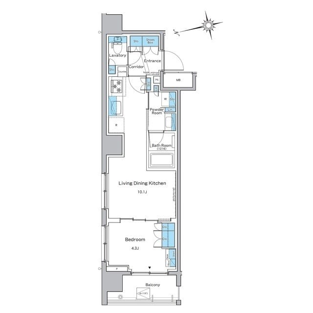 ルフォンプログレ品川戸越 1101