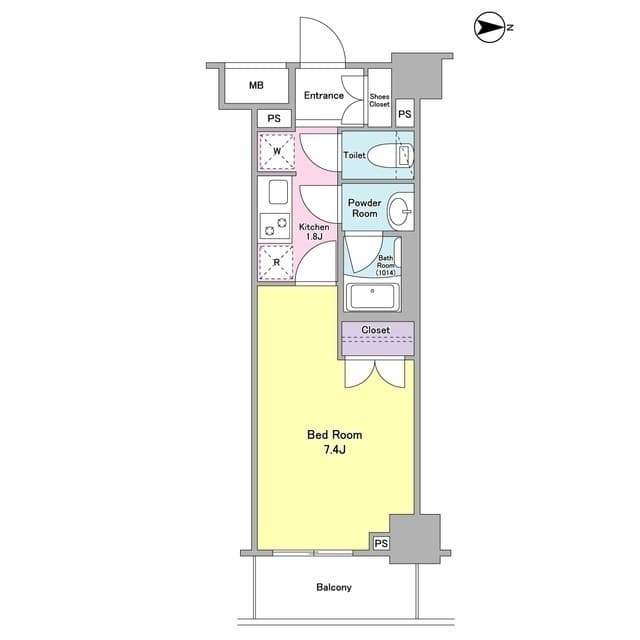 CASSIA両国 0703 間取り図