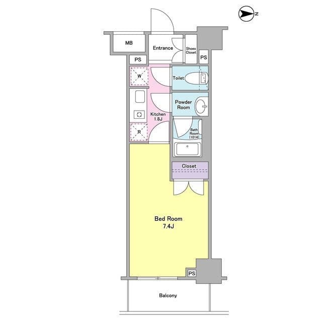 CASSIA両国 0903 間取り図