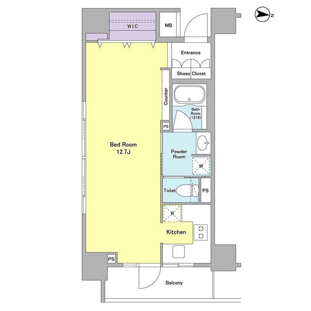 CASSIA両国 0905 間取り図
