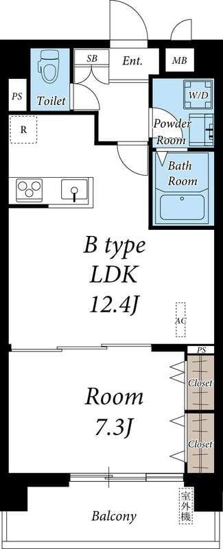 リブリ・グラン 関口 902 間取り図