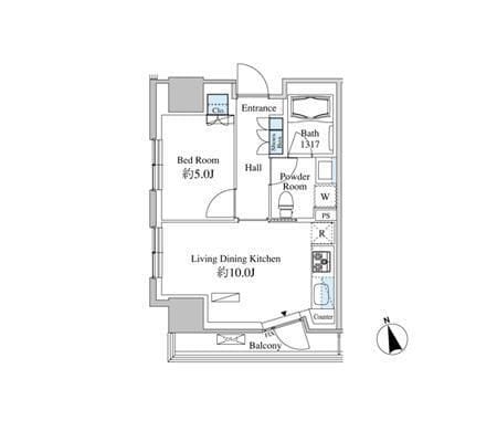 ベルファース芝浦タワー 1005