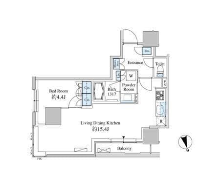 ベルファース芝浦タワー 608