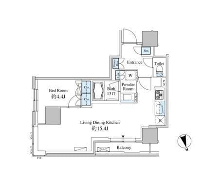 ベルファース芝浦タワー 608