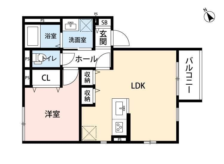 (仮称)横浜市鶴見区駒岡4丁目新築工事 301 間取り図