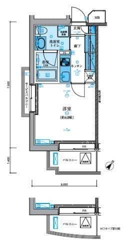 リヴシティ駒沢大学 1203