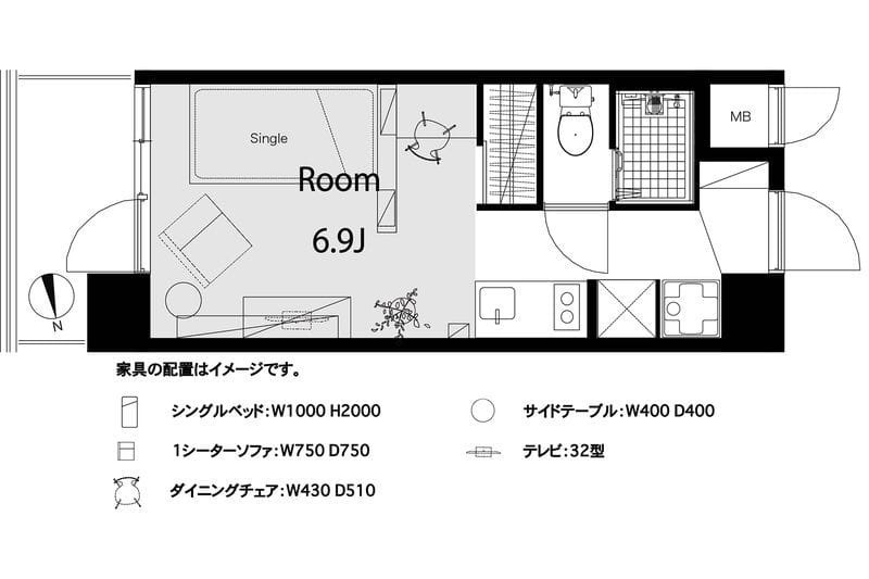 いづみニツテイ・ハイツ北新宿の写真