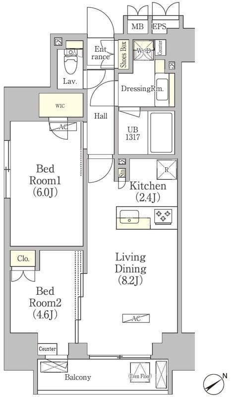 パークヴィラ恵比寿 601