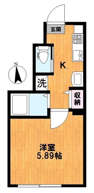 ミハス板橋本町 107 間取り図