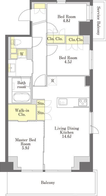 プライムメゾン江古田の杜EAST 215