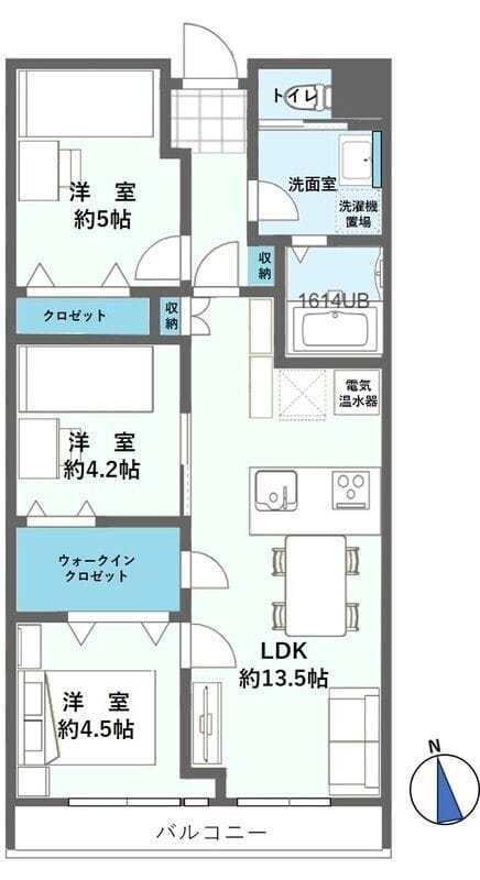 恒陽千石マンションB棟 フルリノベ済み Bの写真
