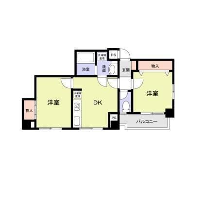 ミラベル関谷 602 間取り図