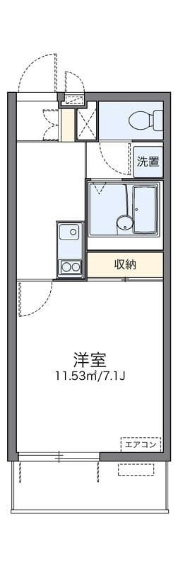 レオネクストガーデン羽根木 203 間取り図