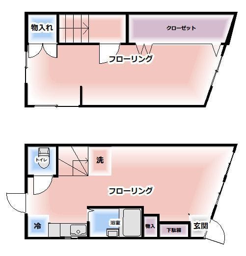 中落合4丁目K貸家の写真