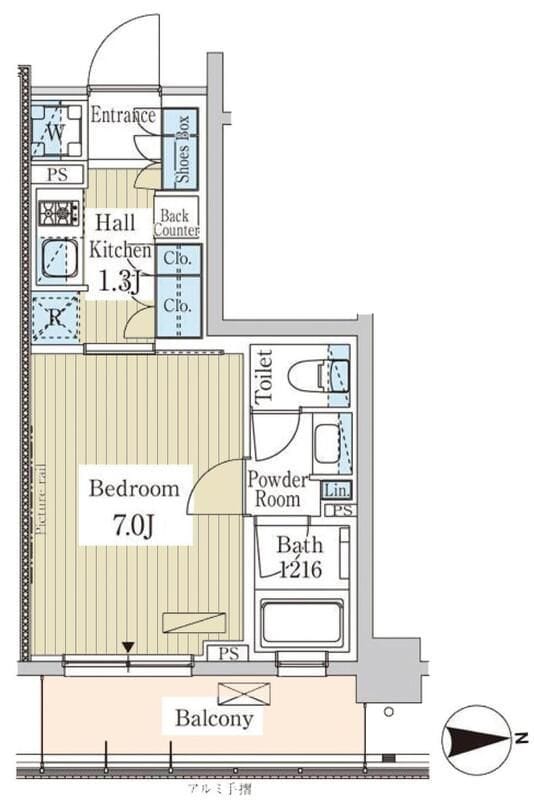 パークアクシス高田馬場テラス 605