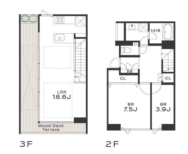 THE GRANDUO SAKURASHINMACHI 206