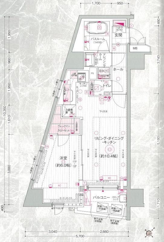 エステムプラザ市谷外濠公園 401