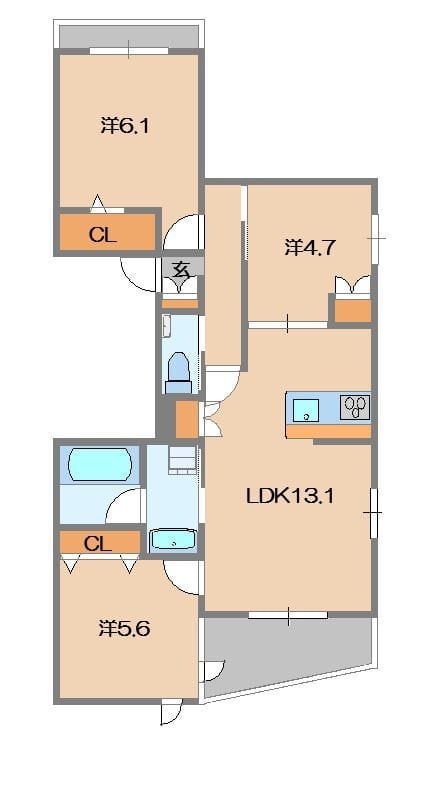ヴィラ ルミエールⅡ 101