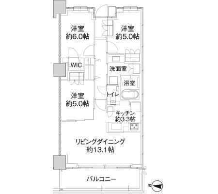 パークホームズ亀有ガーデンズコート 502