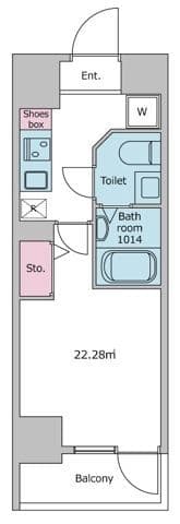 レジディア虎ノ門 1304
